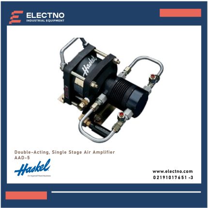 پمپ تقویت کننده هوا دو مرحله ای کد AAD-5 برند HASKEL