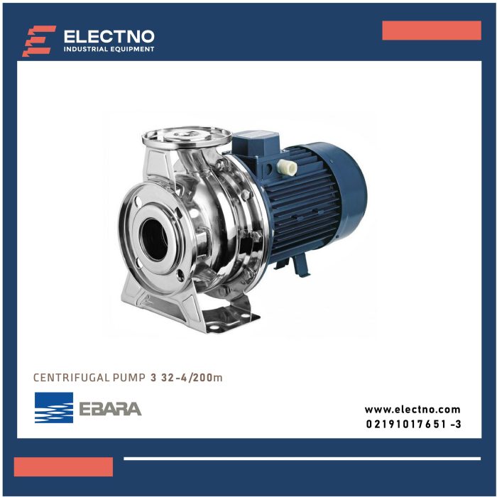 پمپ سانتریفیوژ کد 200/4-32 3m برند EBARA