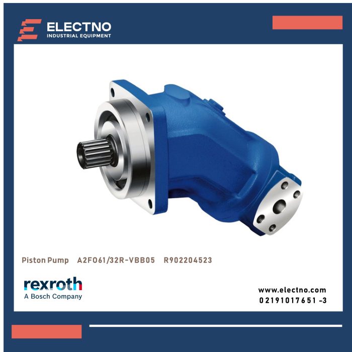 پمپ پیستونی کد A2FO32/61R-VBB05 R902204523 برند REXROTH