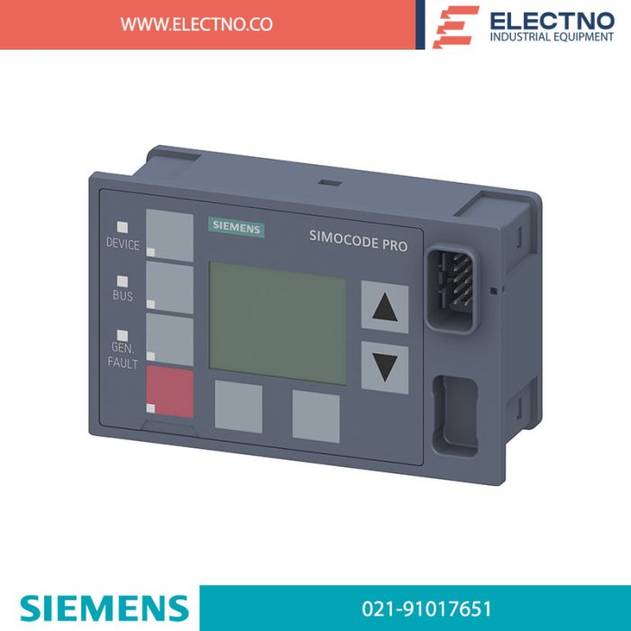 پنل اپراتور کد SIMOCODE pro V 3UF7210-1AA01-0 برند siemens